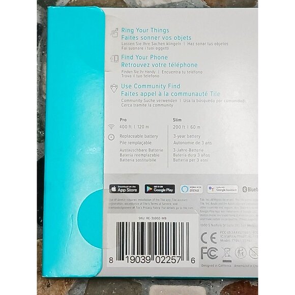 Tile Tracker Performance Pack Limited Edition Animal Print Tile Pro + Slim RARE - Picture 4 of 5